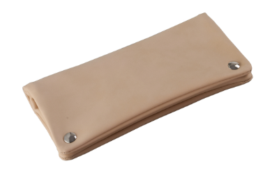 Champ XXL Tabakbeutel PU Leder Beige (200x105mm)