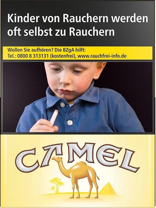 !ALTPREIS! Camel Yellow L 8 Euro (1x22 Stück)