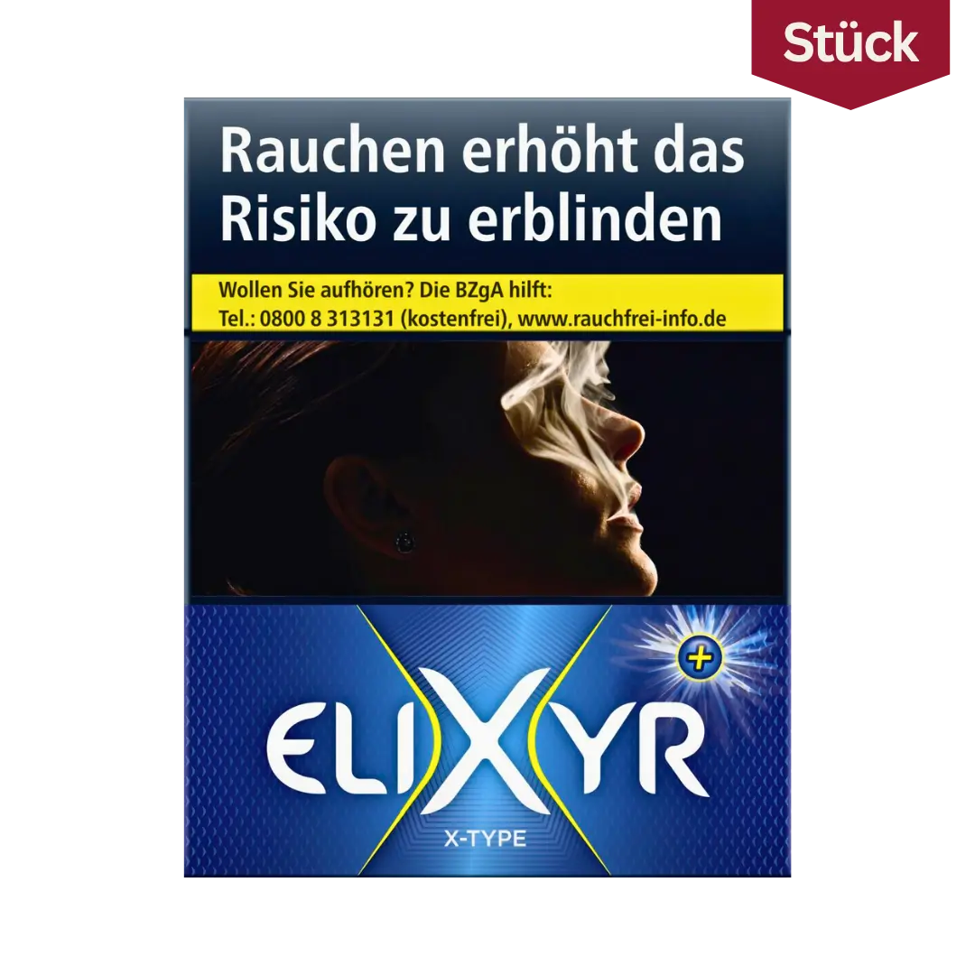 elixyr cigarettes Elixyr+ Plus X-Type Zigaretten (25 Stück)