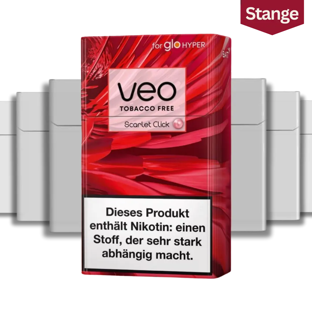 Glo Veo Tabaksticks Scarlet Click Stange Glo Veo Tabaksticks Scarlet Click Stange