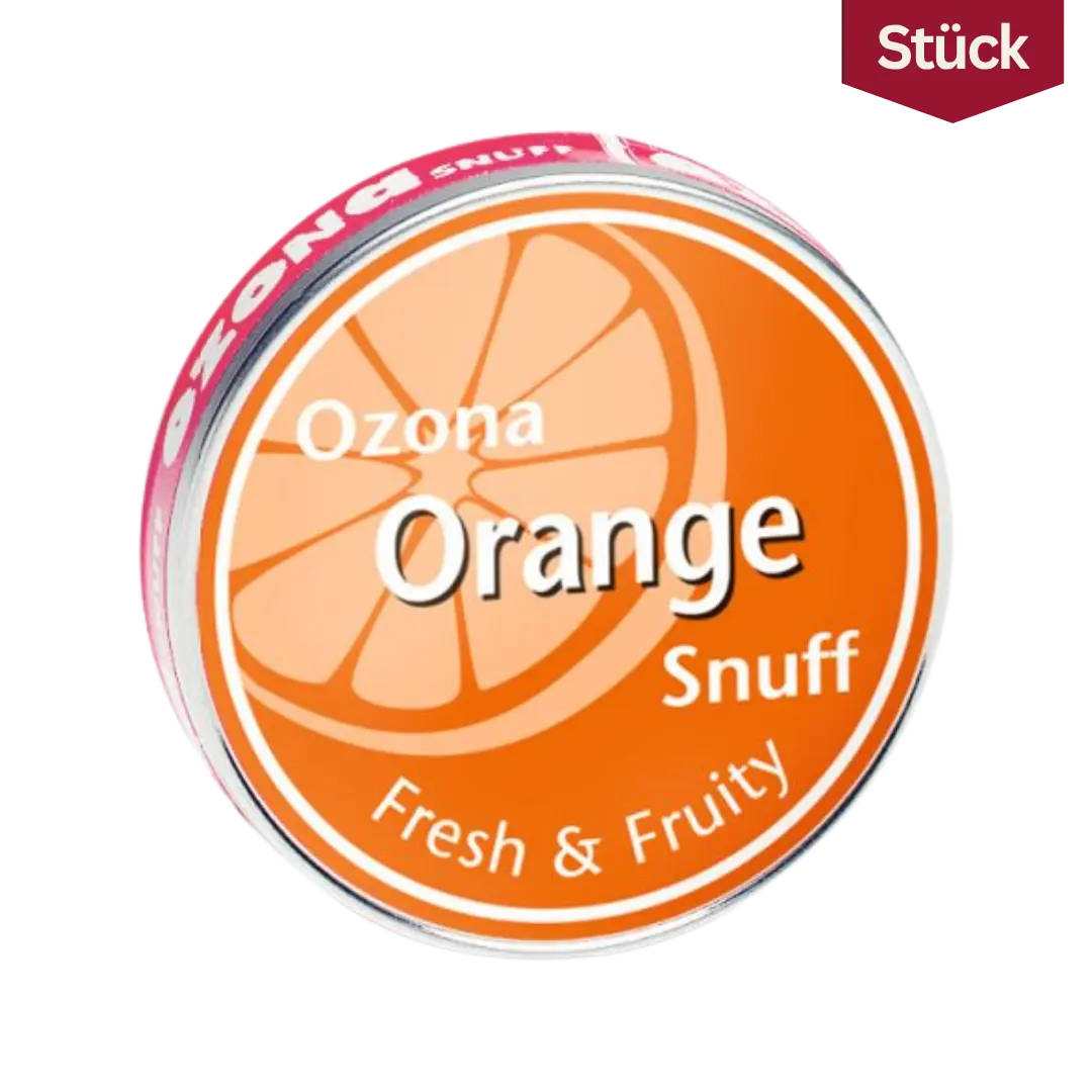 Ozona Orange Snuff Schnupftabak Dose