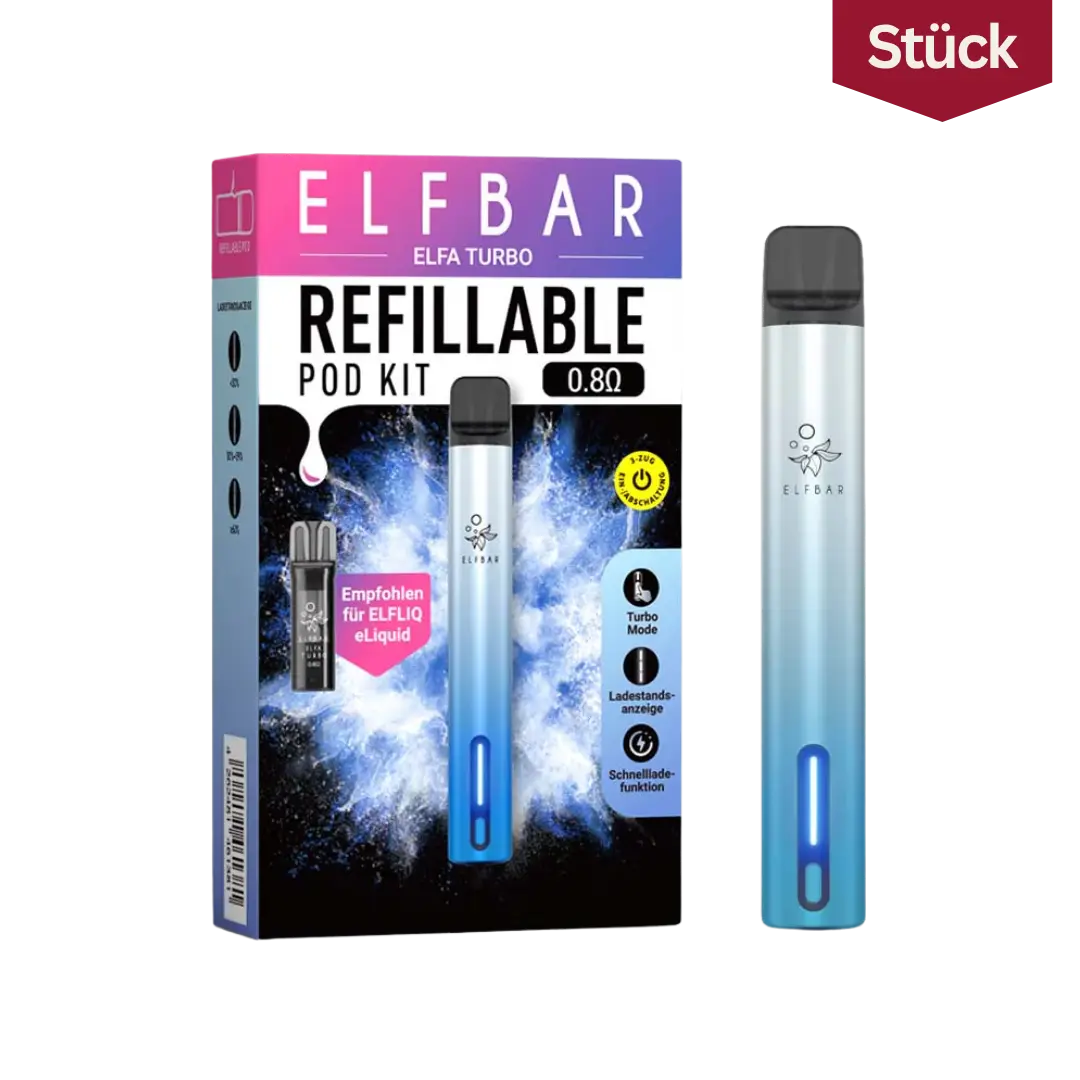 Elfbar Elfa Turbo Kit Aurora Cyan