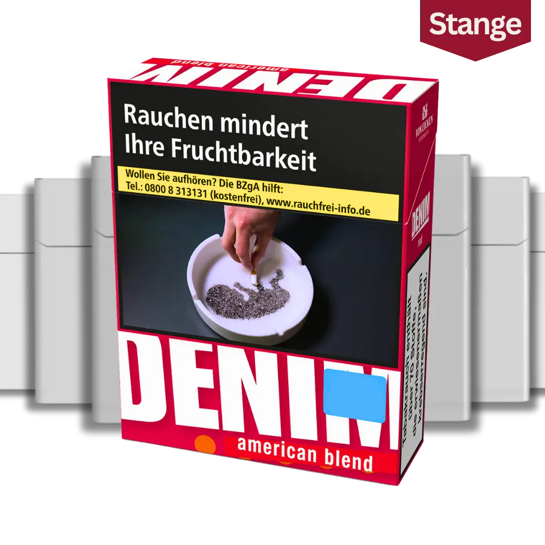 Denim Red Zigaretten Stange L