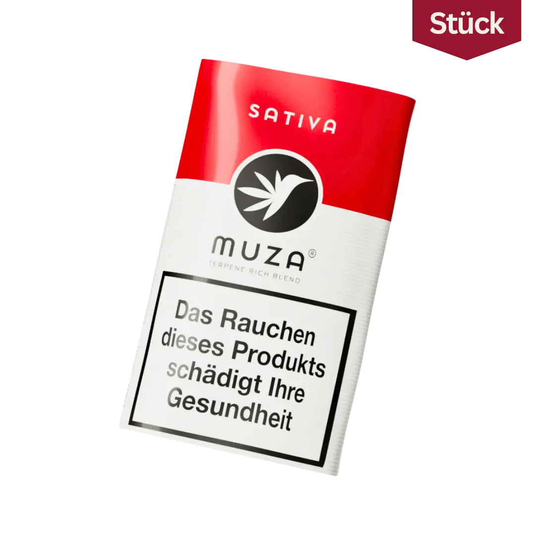 Muza Sativa Terpene Rich Blend Tabakersatz Beutel