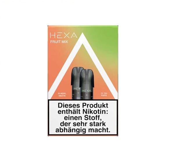 HEXA Pods Fruit Mix 18mg (1x2 Stück)