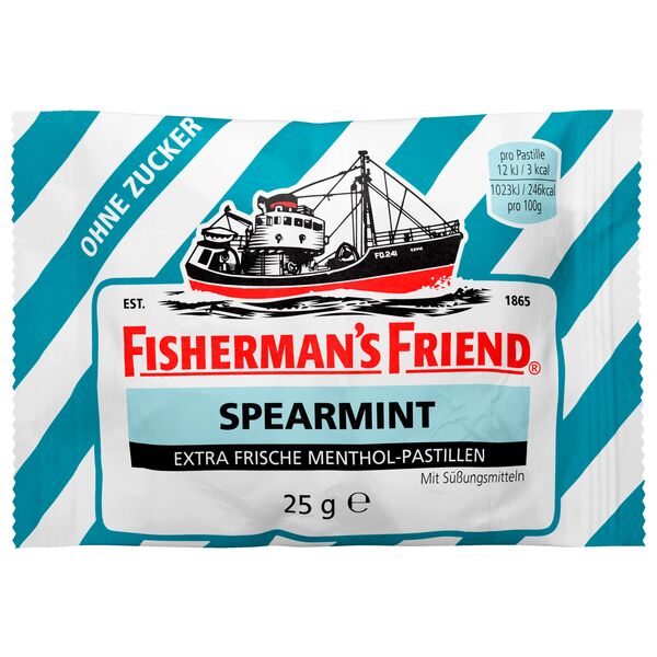 Fisherman's Friend Spearmint ohne Zucker (24x25g)