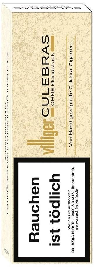 Villiger Culebras ohne Mundstück (6 Zigarillos)