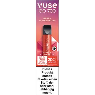 Vuse GO 700 Berry Watermelon Vape Einweg E-Zigarette 20mg AP