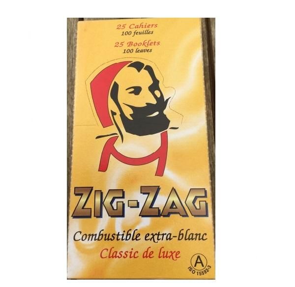 Zig Zag Gelb No 602 Drehpapier/ Blättchen/ Zigarettenpapier 100 Blatt