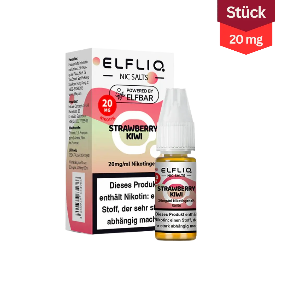 Elfliq Vape Liquid Strawberry Kiwi
