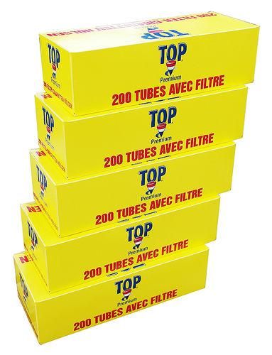 TOP Hülsen Filterhülsen Zigarettenhülsen Stopfhülsen 200 Stück