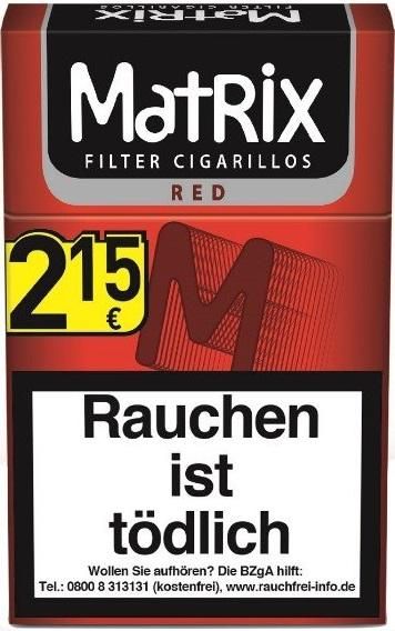 Matrix Red 84mm (17 Zigarillos)