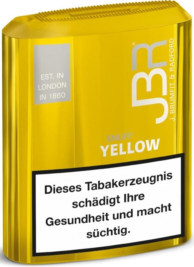 Bundle: JBR Yellow Snuff Schnupftabak (10x10g)