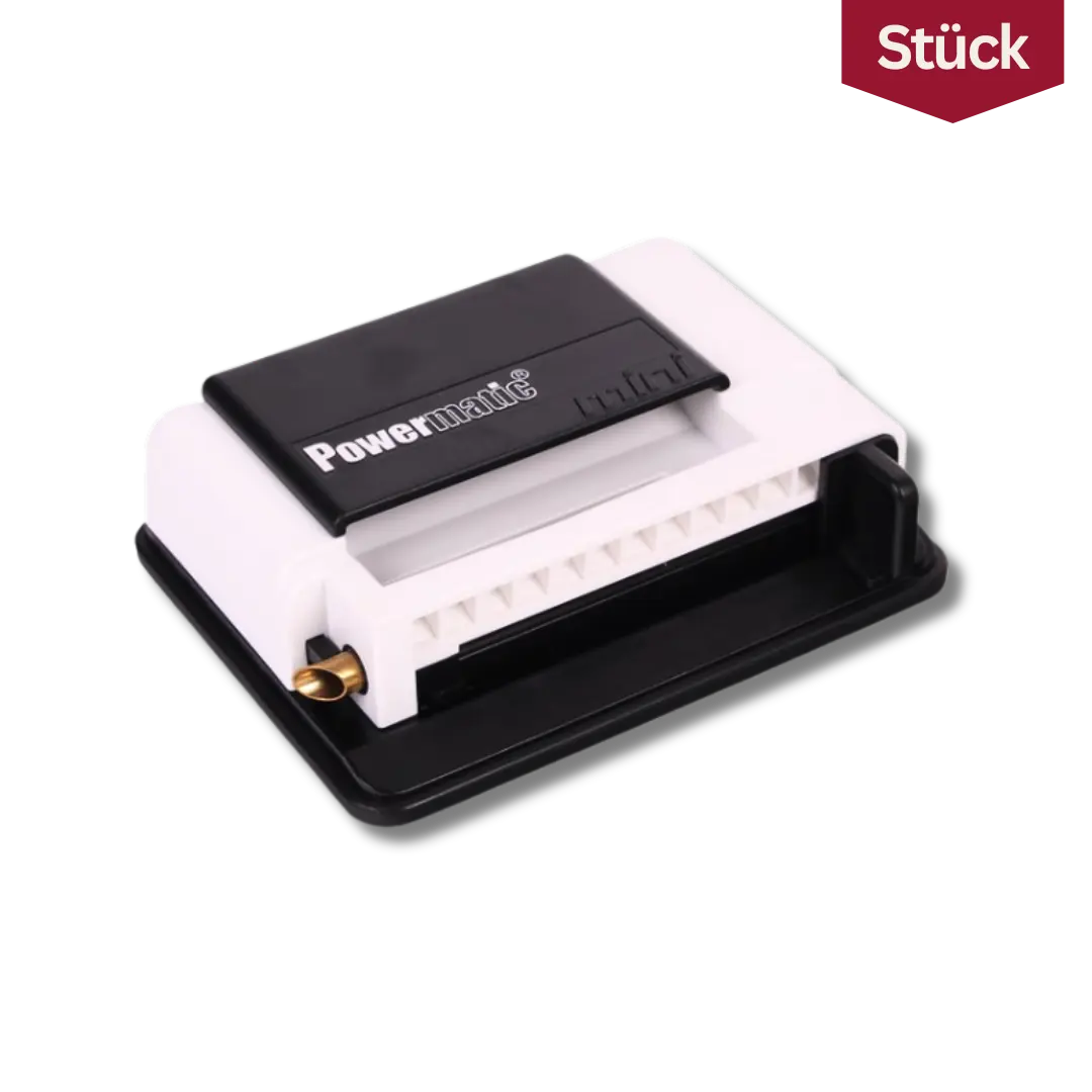 Shark Powermatic Mini manuelle Zigaretten Stopfmaschine weiss-schwarz