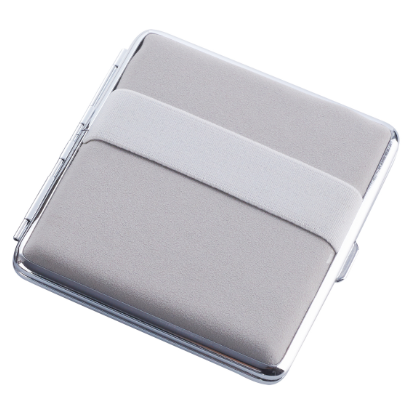 Champ Etui Stoff mit Gummizug Grau