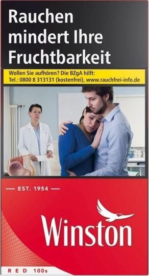 Winston Red Long Zigaretten (30 Stück)