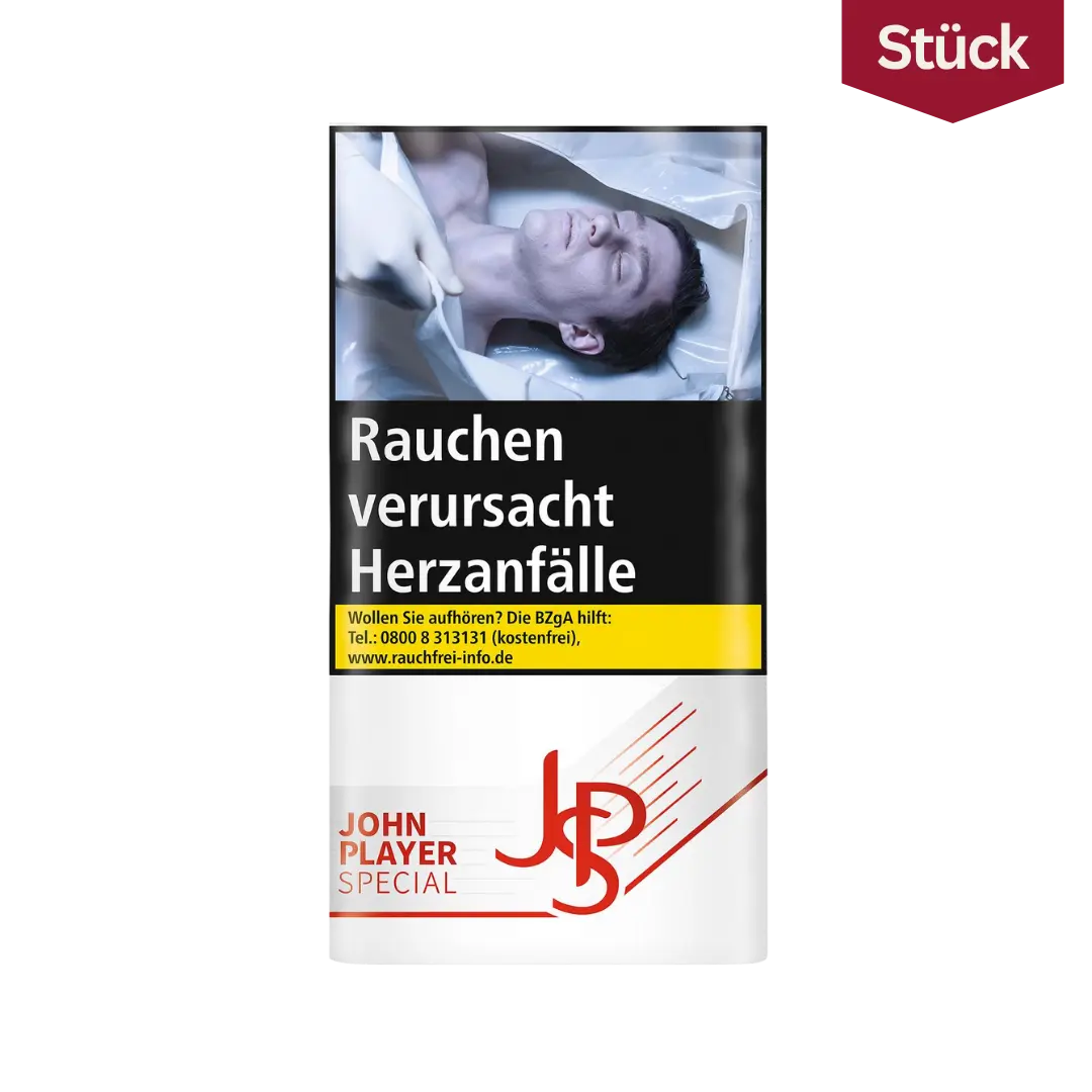 Bundle: JPS John Player Special Tabak Red Feinschnitt Pouch (6x30g)