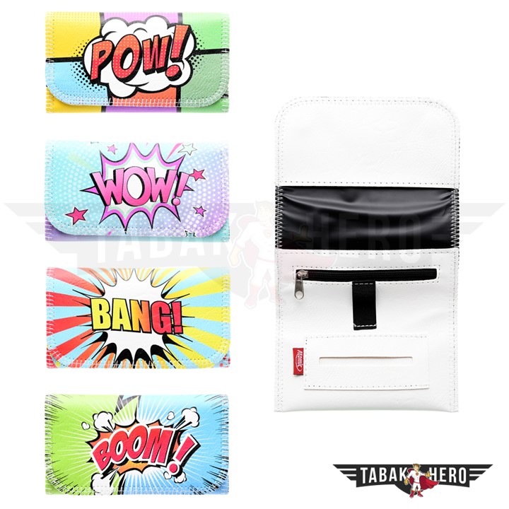 Atomic - Tabak Beutel Comic Design