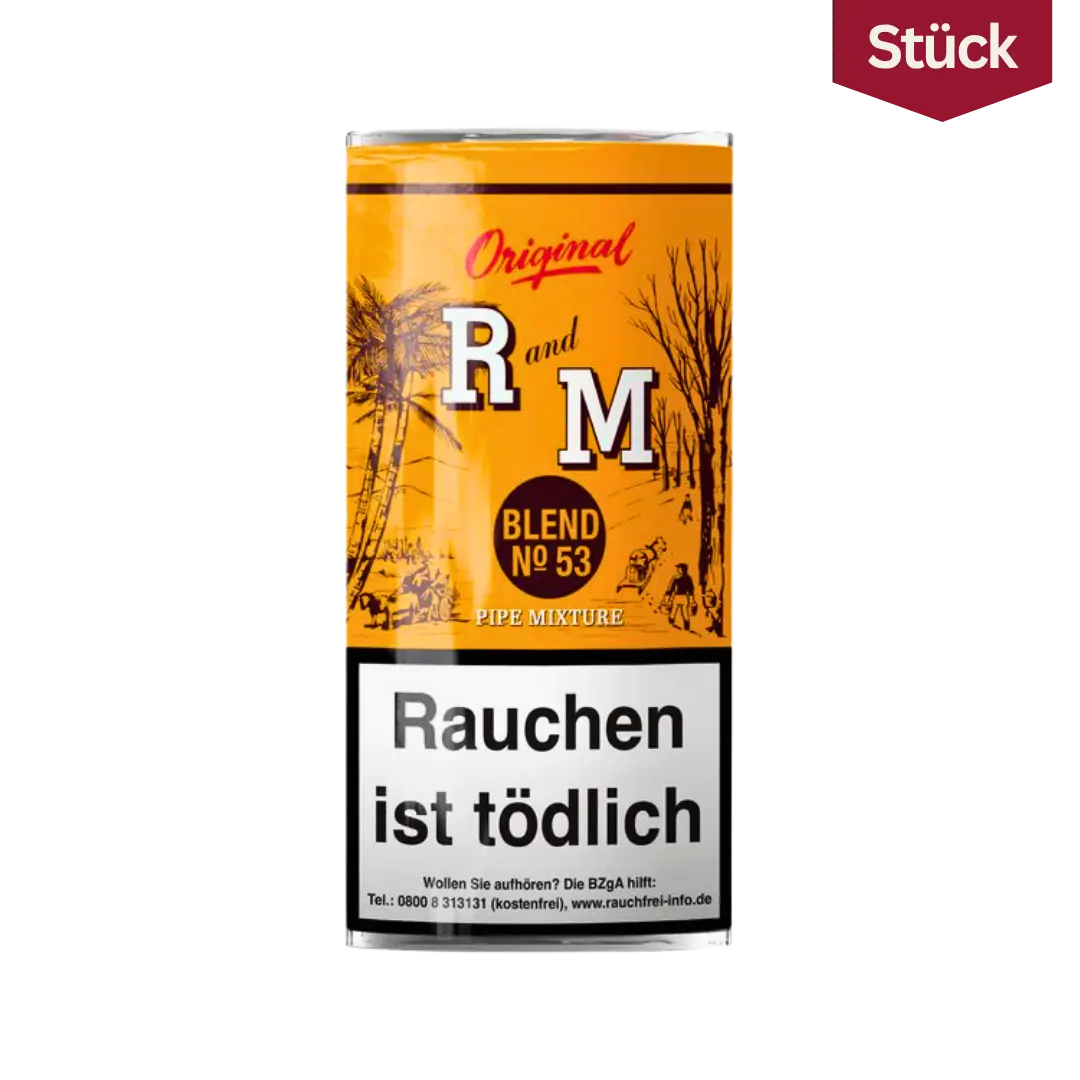 R and M Blend No 53 Tabak Pfeifentabak Pouch (50g)