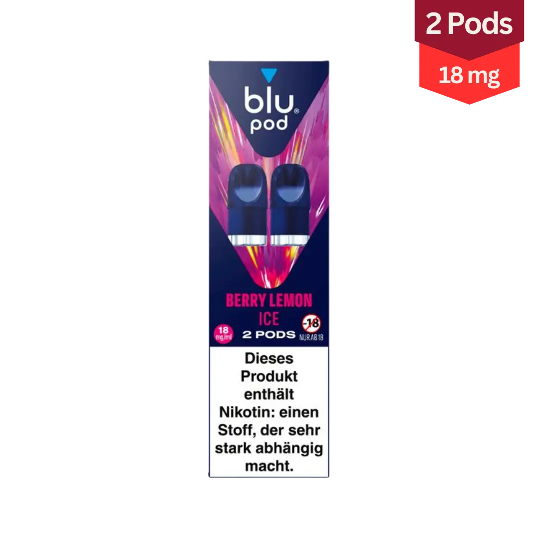 blu Pod Vape Berry Lemon Ice 18mg