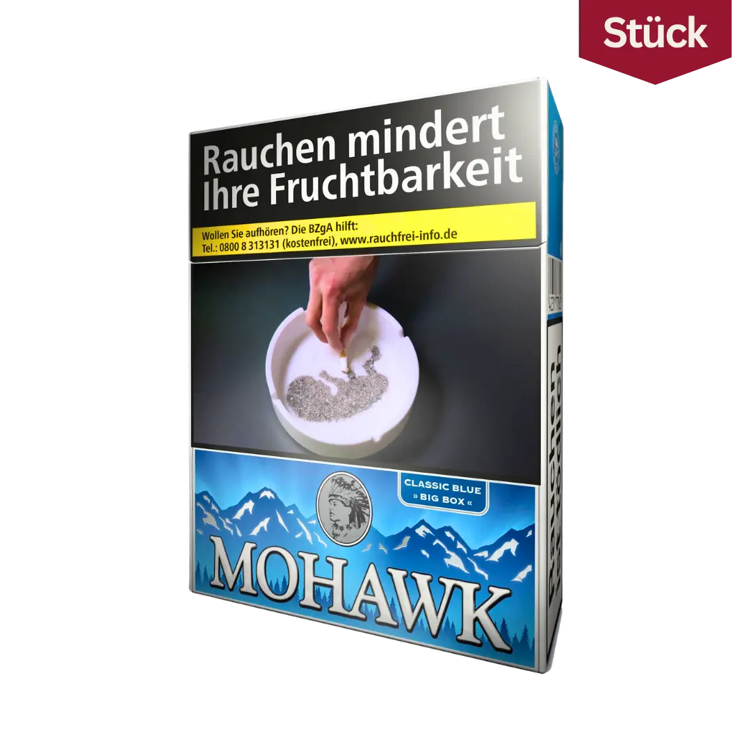Mohawk Classic Blue Big Box Zigaretten L