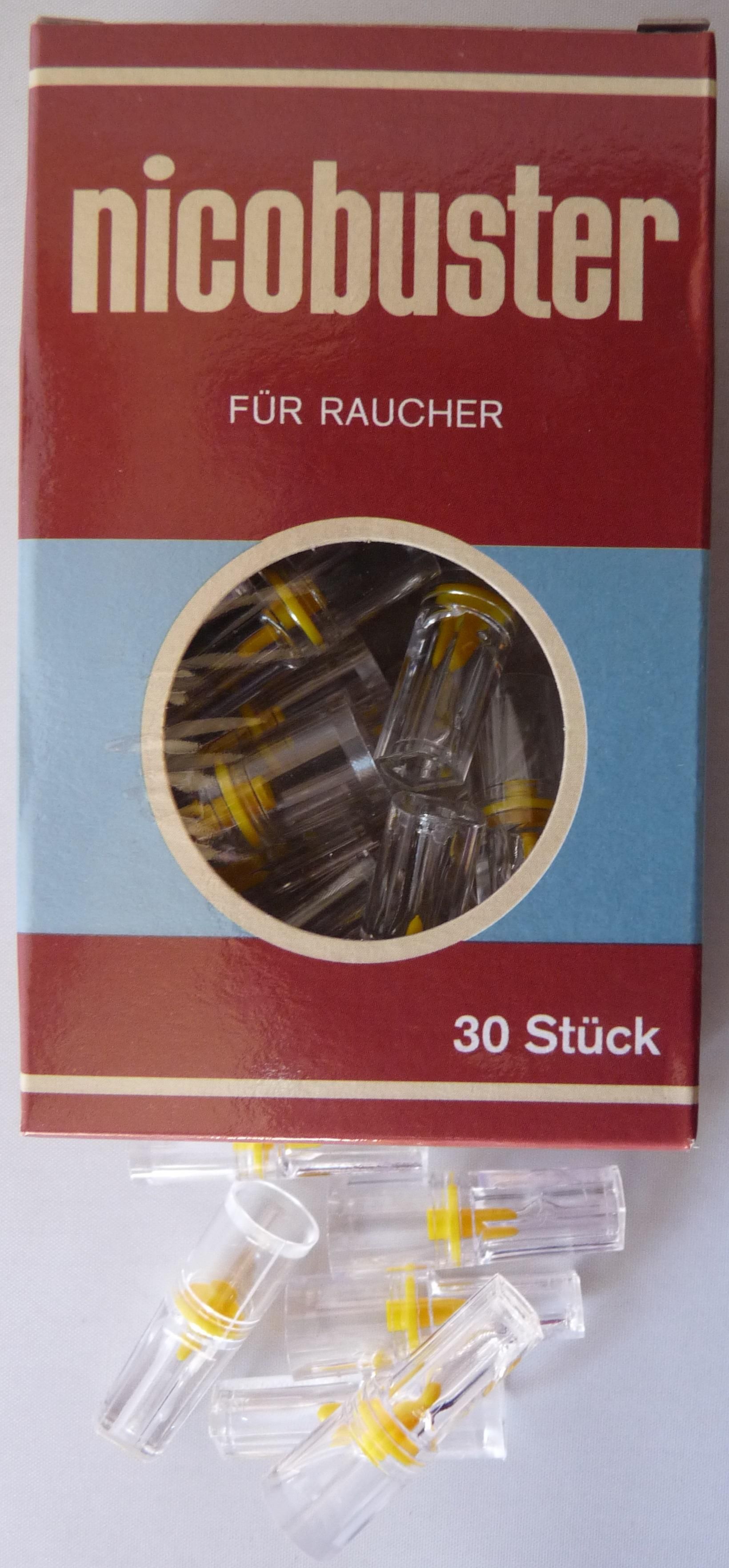 Nicobuster Microfilter Zigarettenspitze 30 Stück