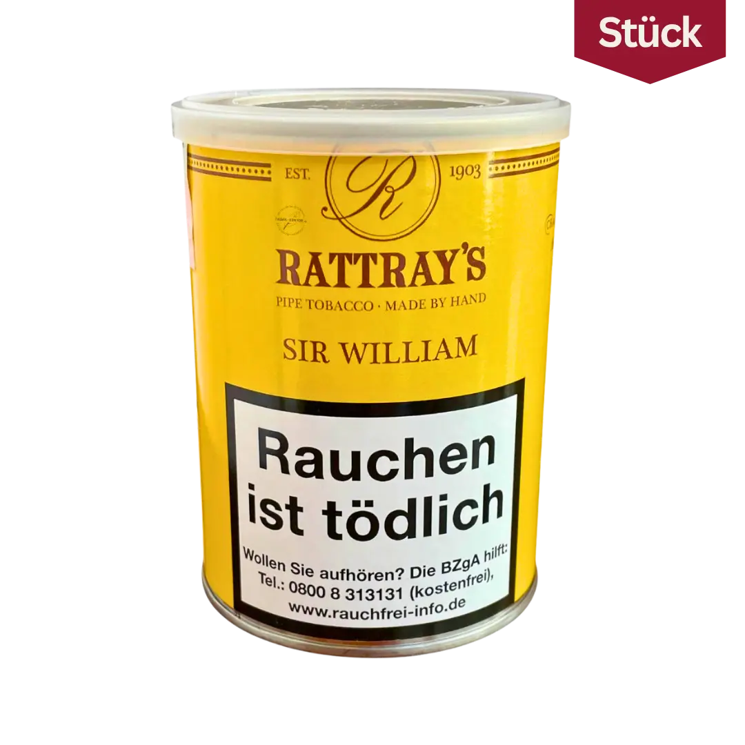 Rattrays Sir William Tabak Pfeifentabak Dose (50g)