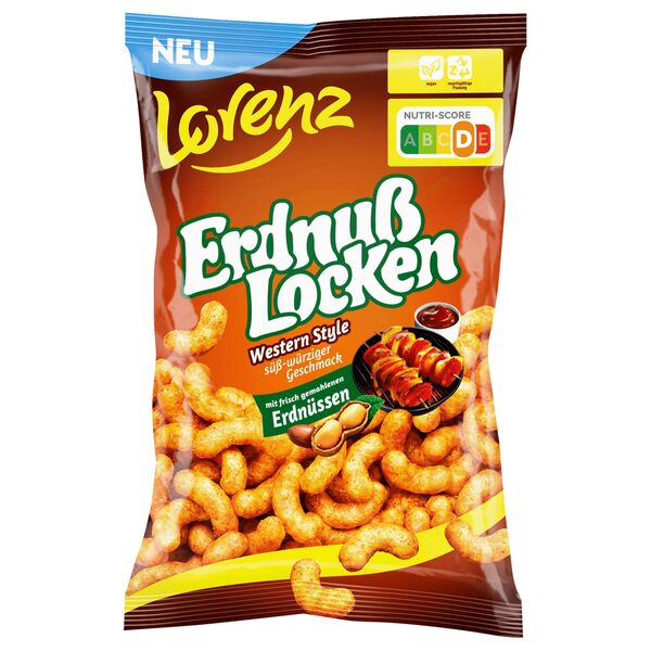 Lorenz Erdnuss Locken Western Style (12x150g)