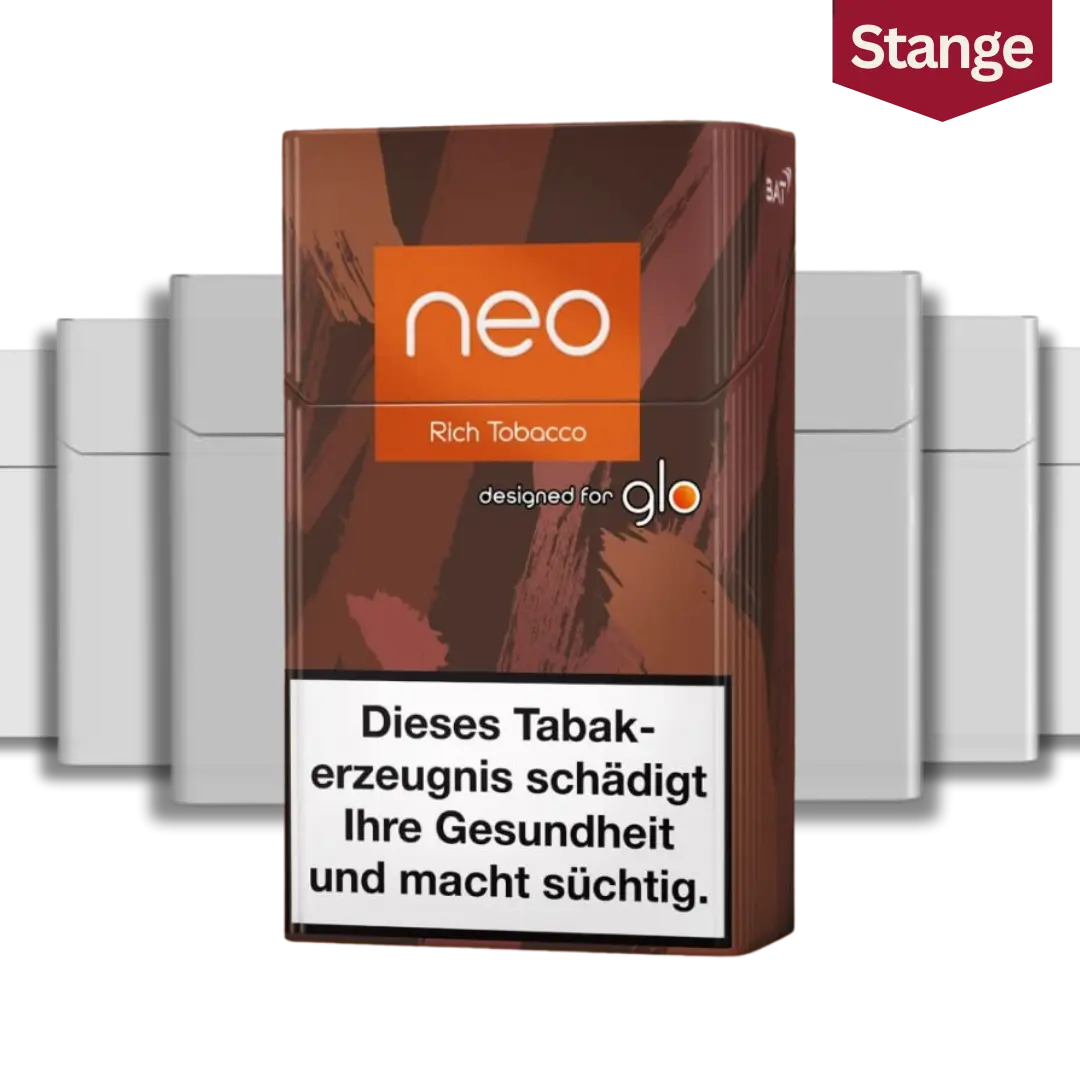 Glo Neo Tabaksticks Rich Tobacco Stange
