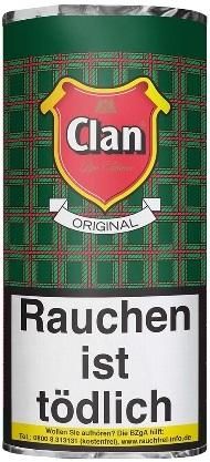 Clan Original (Aromatic) Tabak 50g Pouch (Pfeifentabak)
