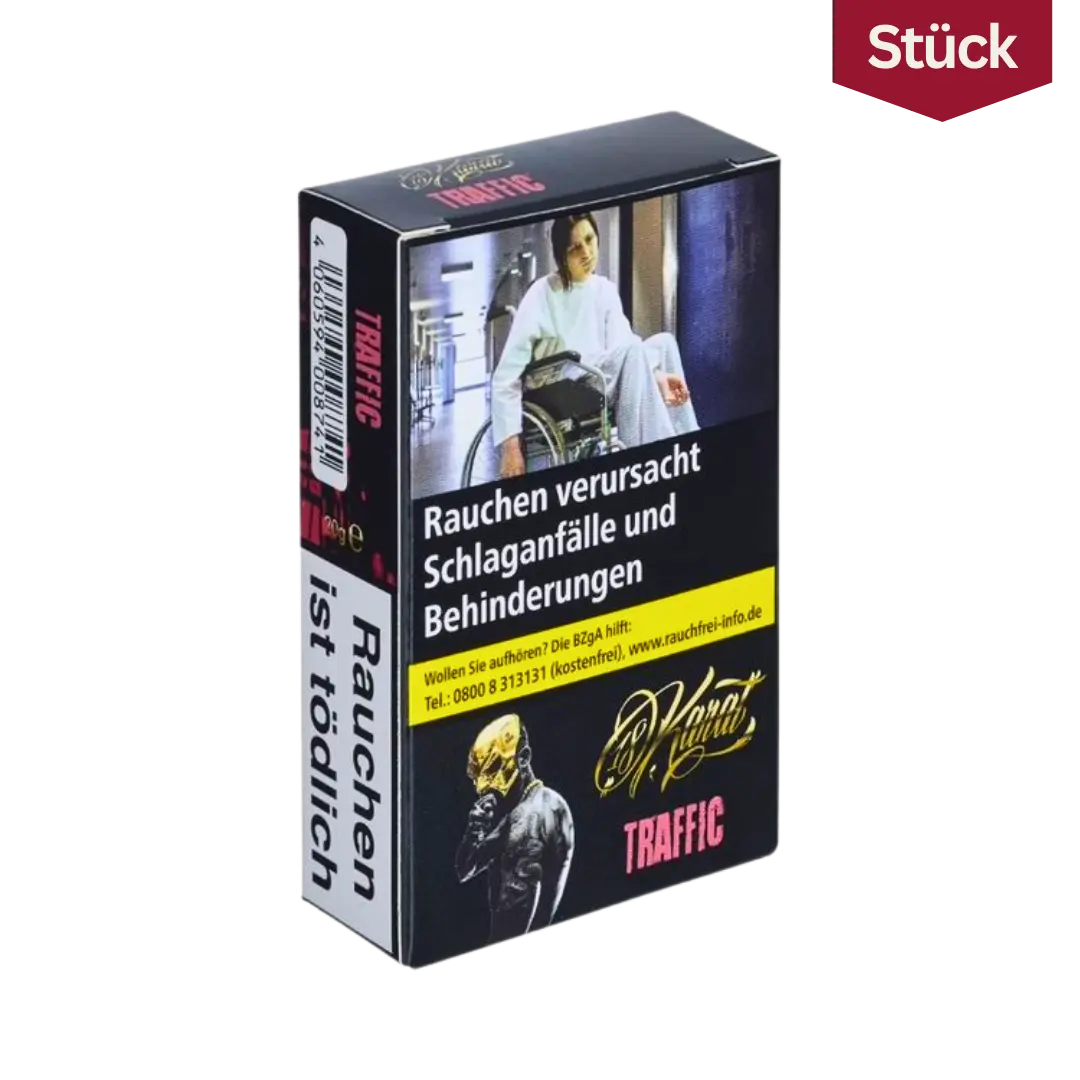 18 Karat Traffic Tabak Shishatabak 20g