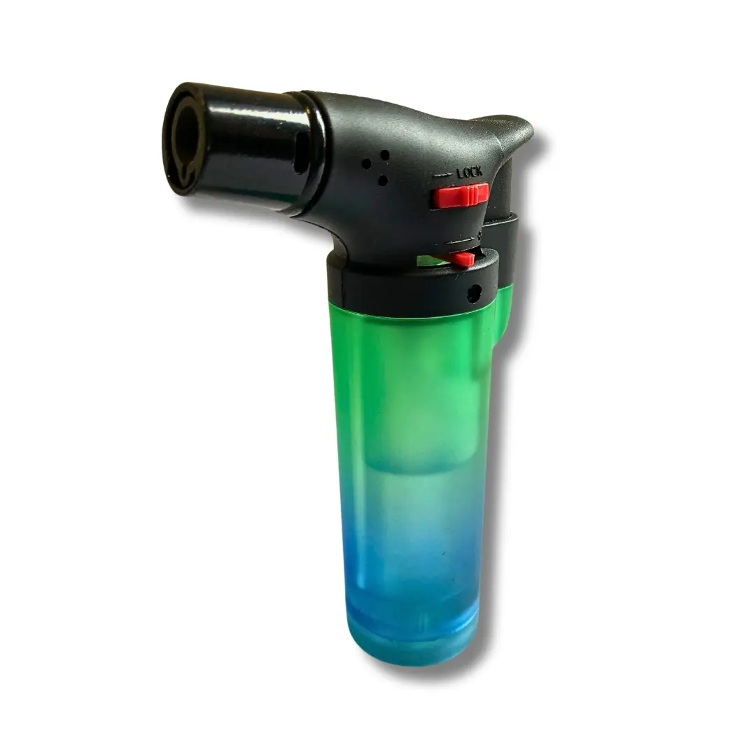 Lux Sturmfeuerzeug Jetflame Gradient Blau Gruen