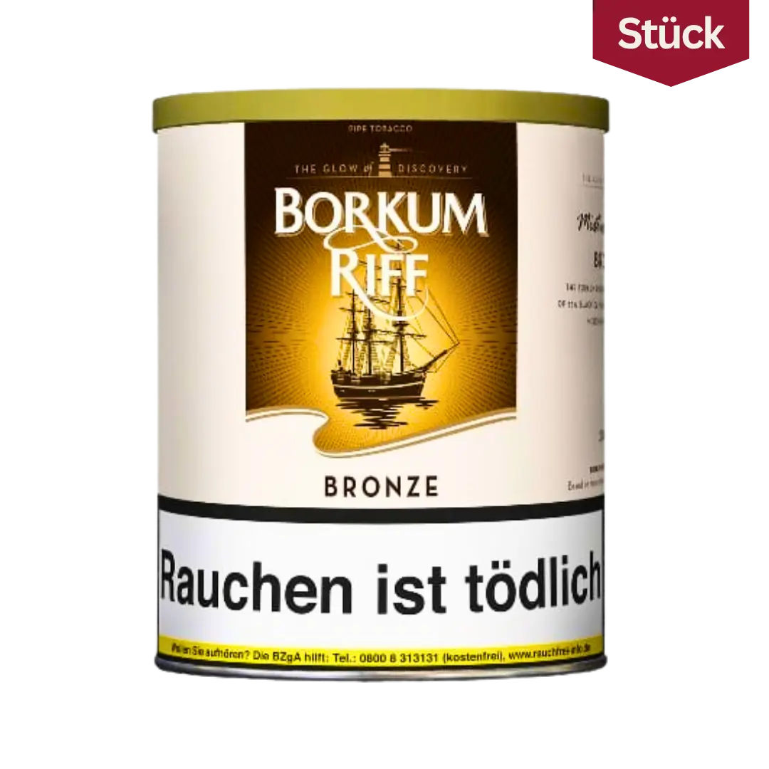 Borkum Riff Bronze Tabak Pfeifentabak Dose