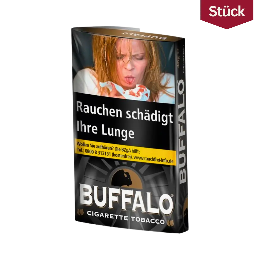 Buffalo Black Tabak Feinschnitt Pouch