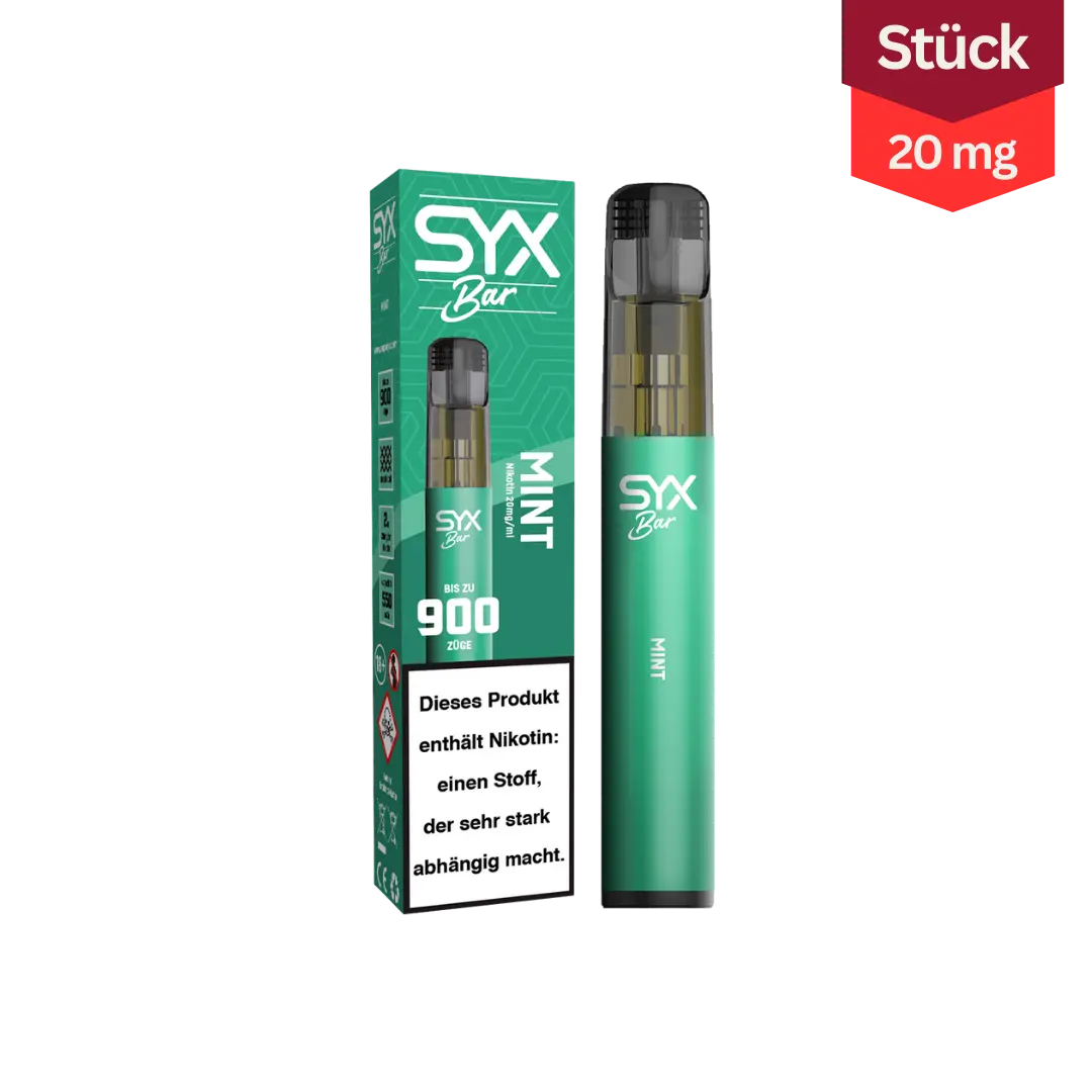 Syx Bar Vape Mint