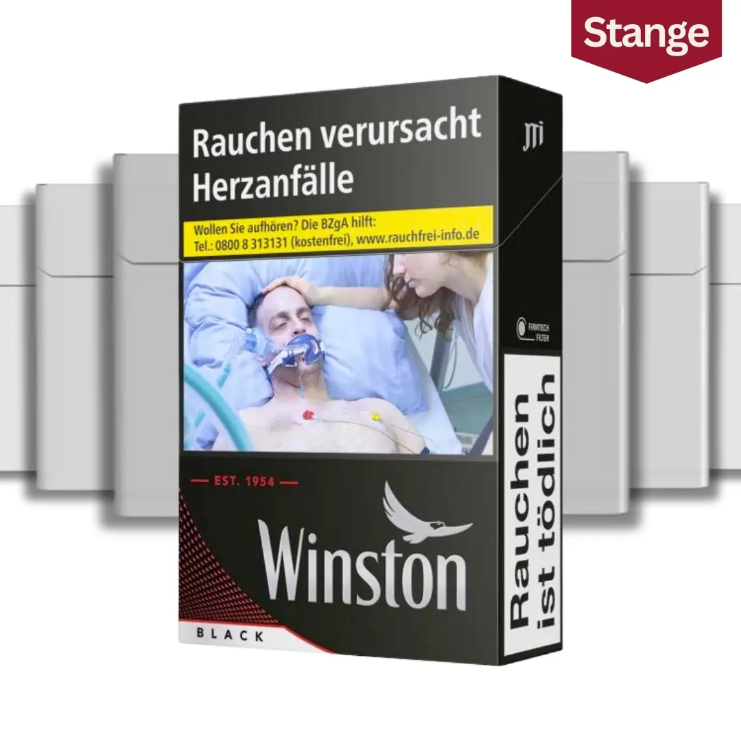 Winston Black Zigaretten Stange