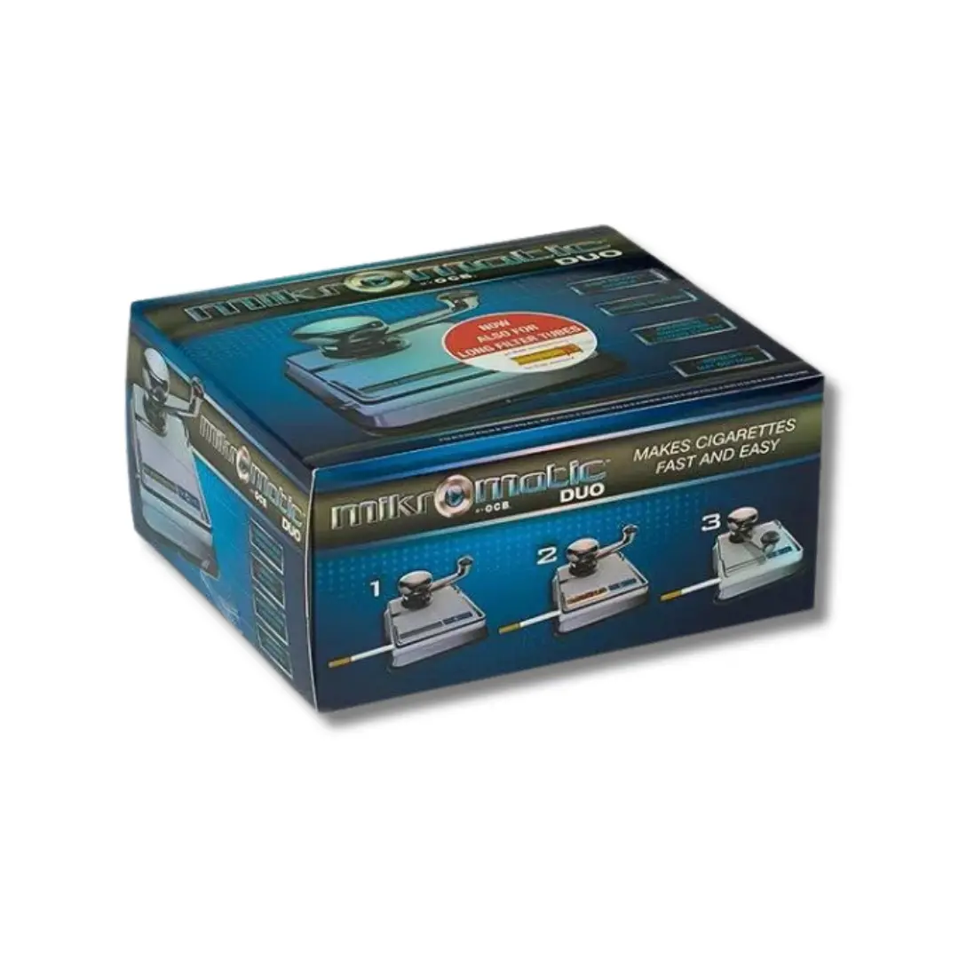 OCB Mikromatic Duo Zigaretten Stopfmaschine Verpackung