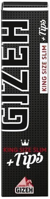 Bundle: Gizeh Blättchen Black Long Papes + Tips (26x34 Blatt)