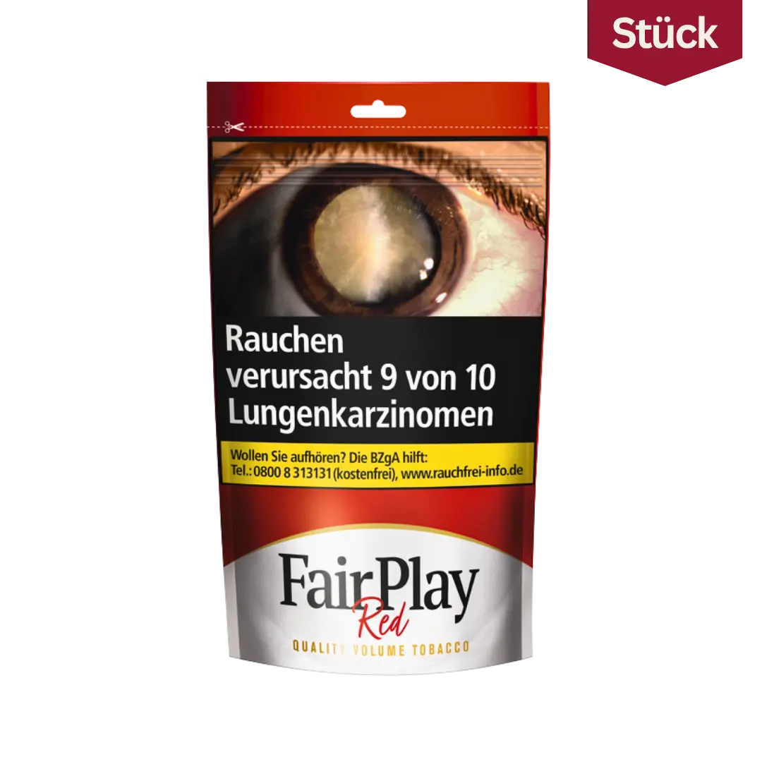 Fair Play Red Tabak Volumentabak Beutel (135g)