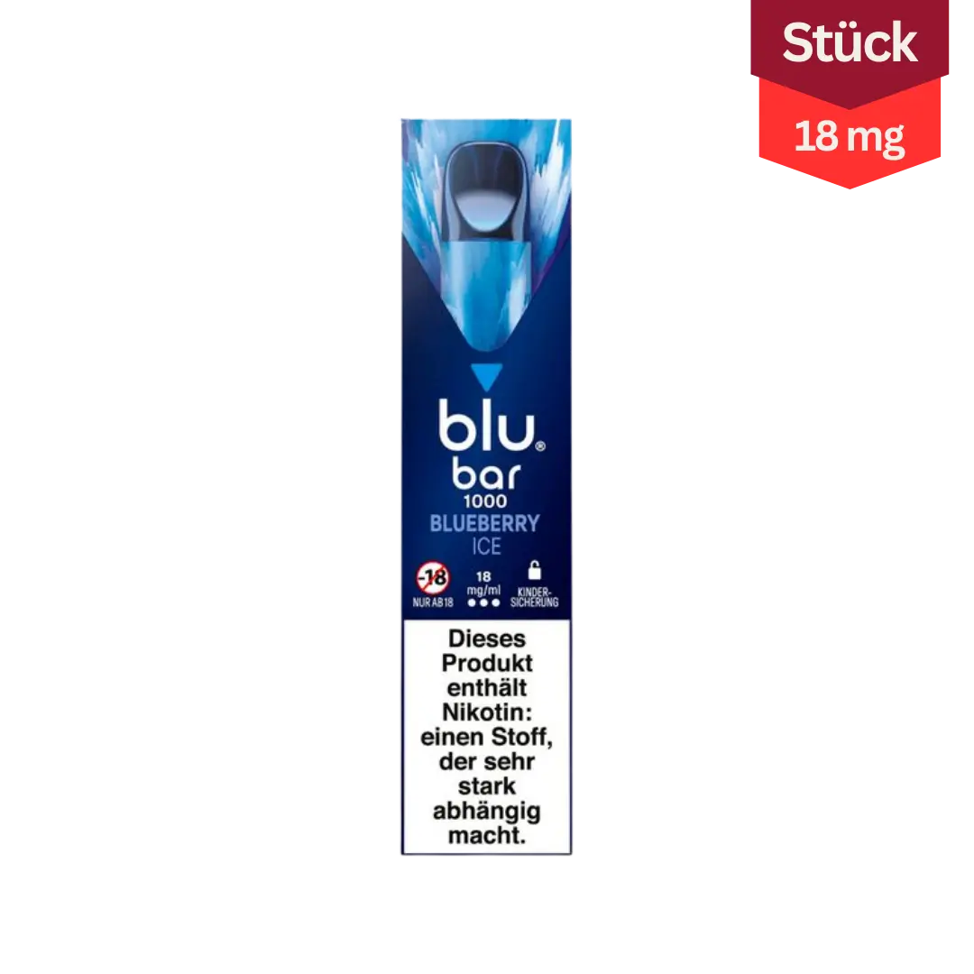 blu bar vape blueberry ice 18mg
