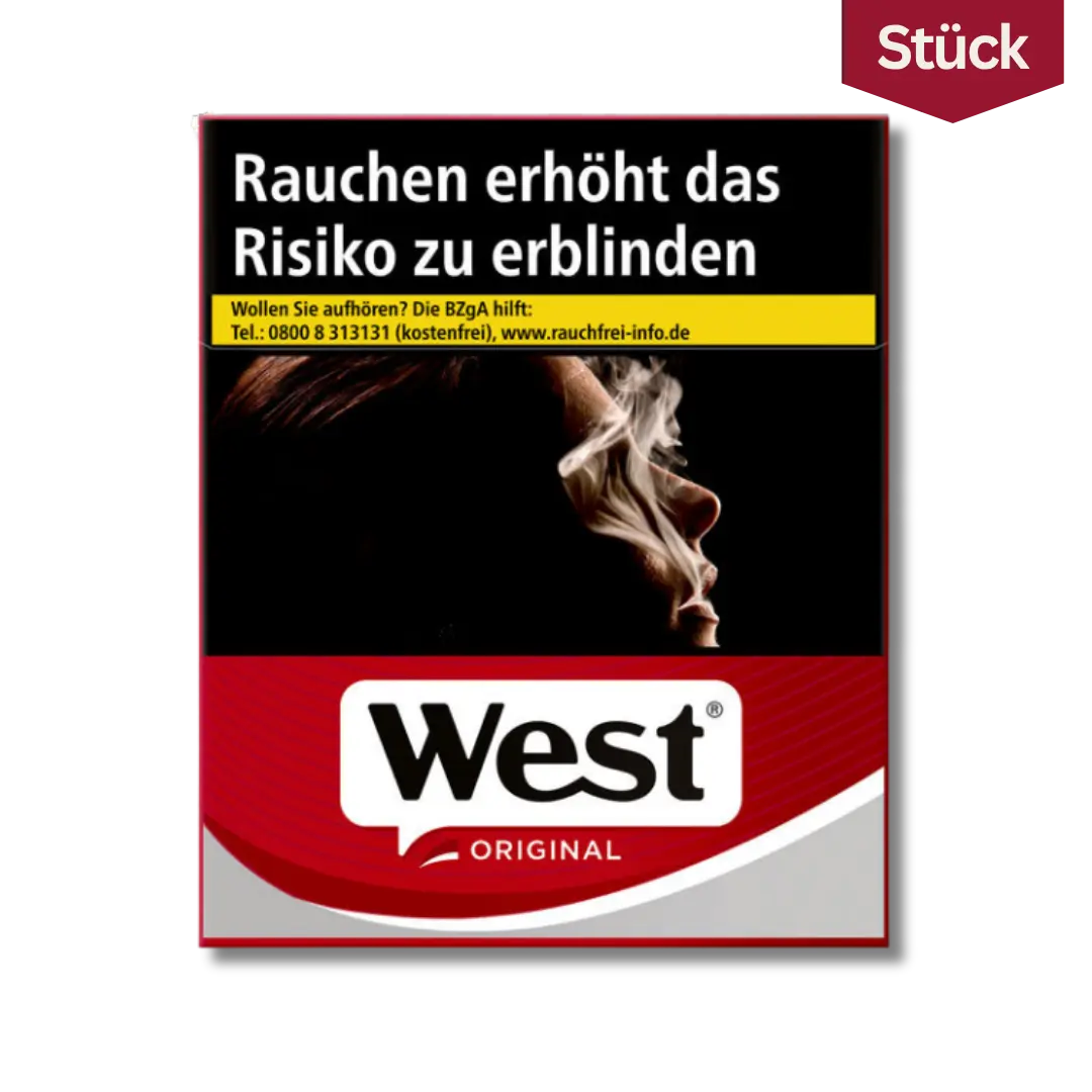 West Original Red Zigaretten XL