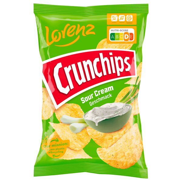 Lorenz Crunchips Sour Cream (10x150g)