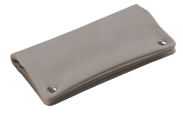 Champ XXL Tabakbeutel PU Leder Grau (200x105mm)