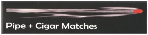 Streichhölzer für Pfeifen und Zigarren 100mm