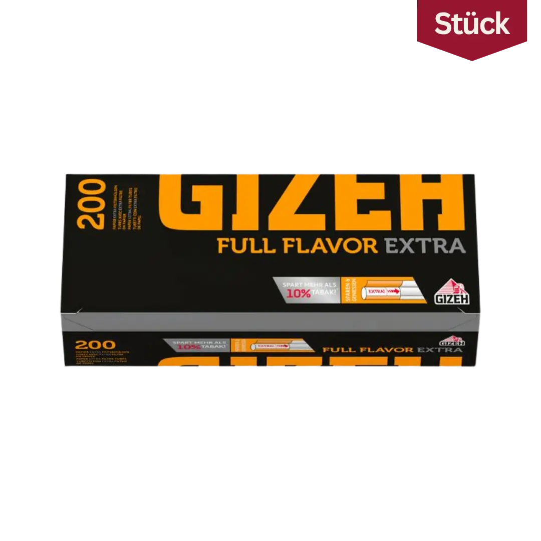 Gizeh Hülsen Full Flavor Extra Zigarettenhülsen (200 Hülsen)