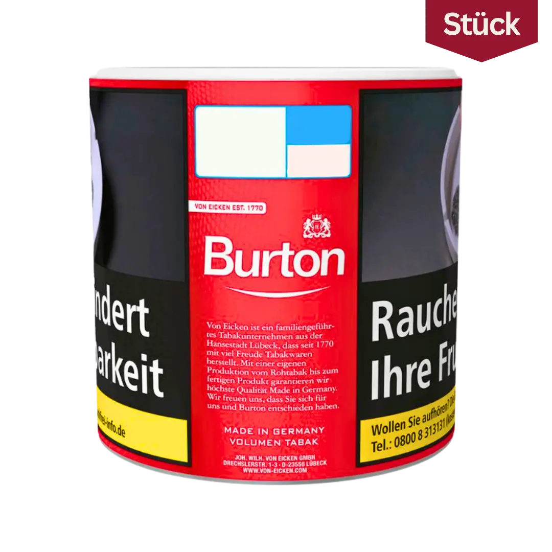 Burton Red Tabak Volumentabak Dose