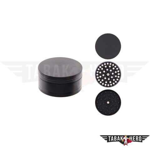 Metall Grinder Schwarz (Ø 50mm / 3 Teilig)