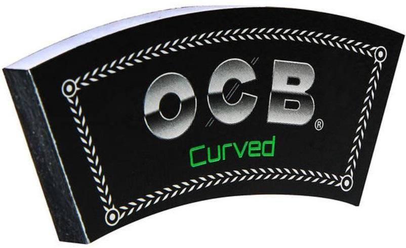 OCB Curved Filter Tips Drehpapier/ Blättchen/ Zigarettenpapier 32 Blatt