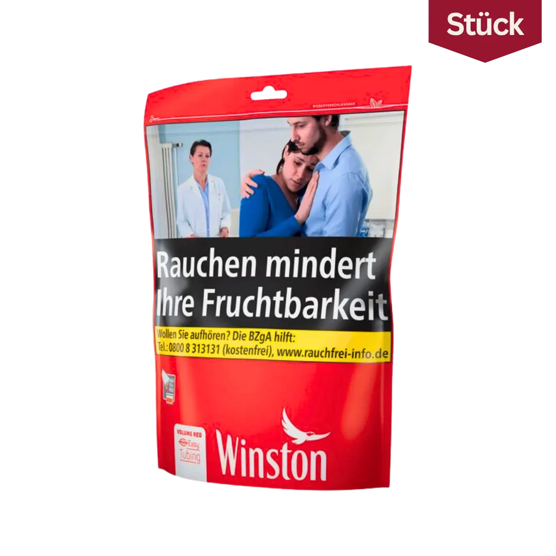 Winston Red Tabak Volumentabak Beutel (195g)