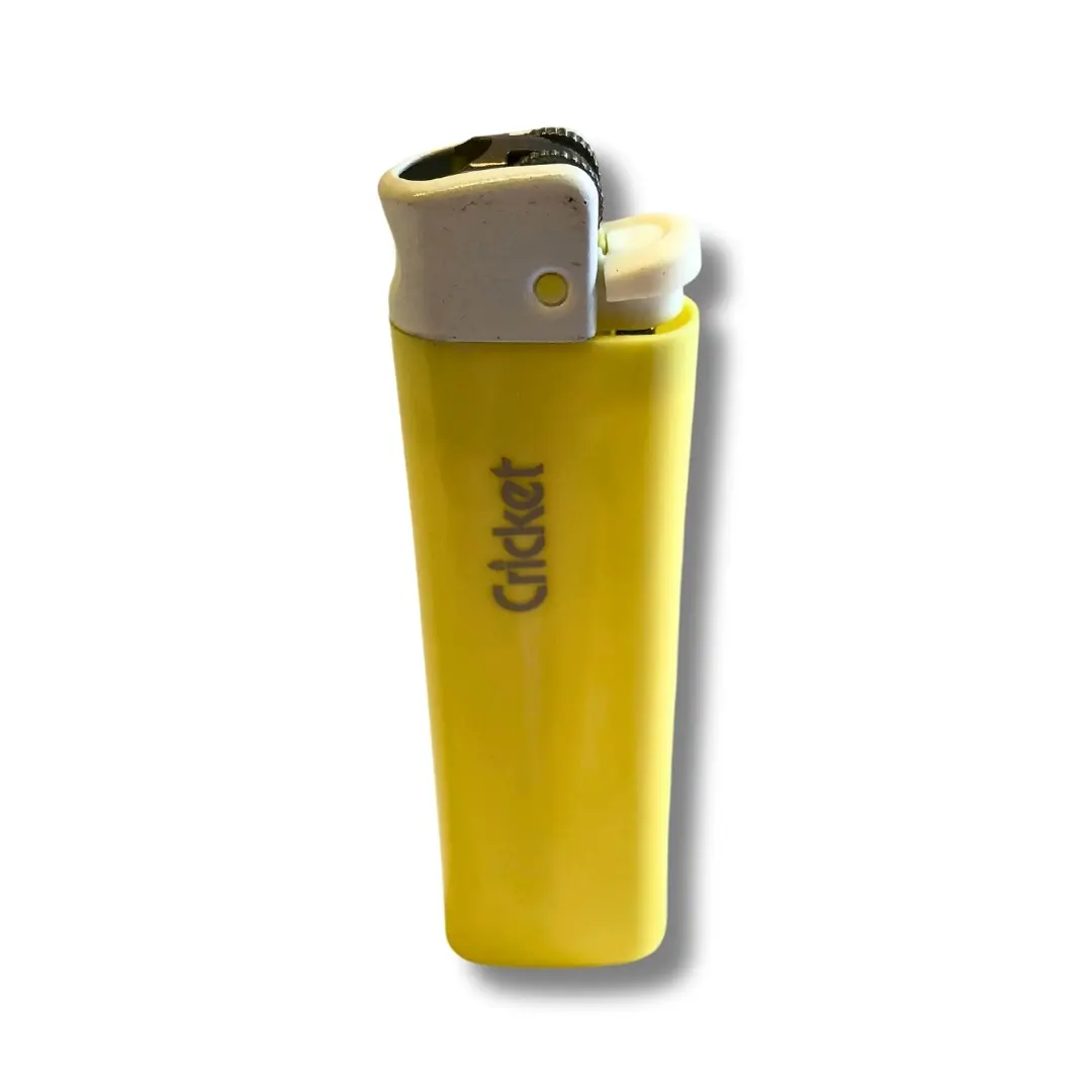 Cricket Feuerzeug Reibrad Gelb